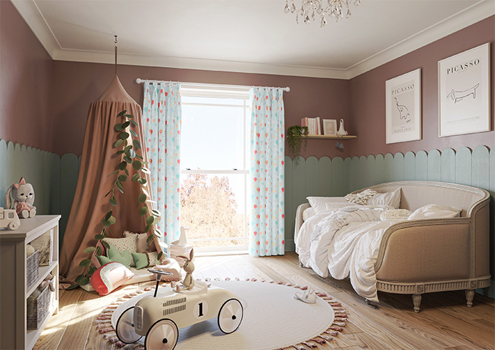 Balloon Festival, Multi - Made to Measure Curtains - Image 7